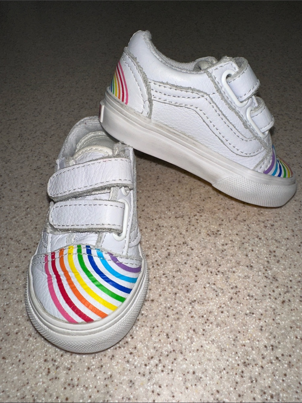 Vans x Flour Shop Toddler Old Skool V sneakers Toddler size 4